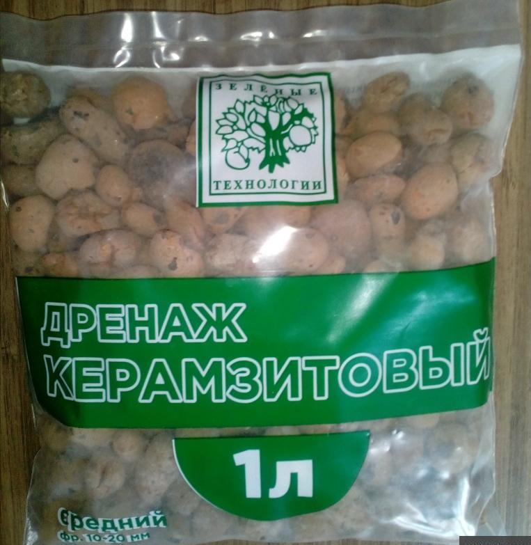Дренаж керамзитовый 1л (10-20мм) *20