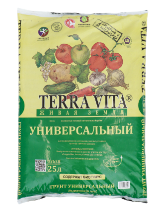 Грунт ФАРТ Живая земля универ 25л *60