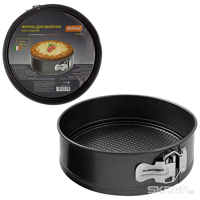 Форма для выпечки SF-002L (26х7см) раскладная *12 (Скрап)