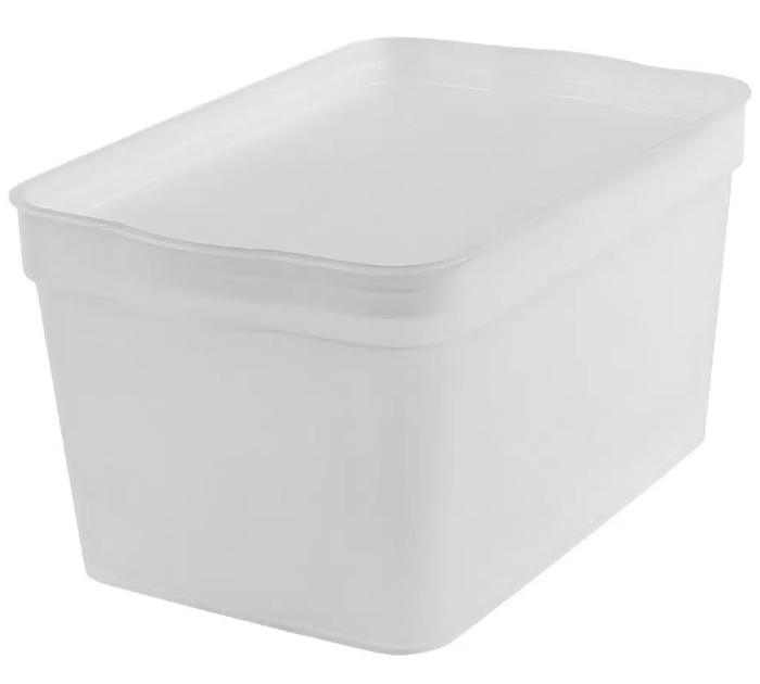 Ящик для хранения 2,3л Keeplex Trendy 21,1х14,1х11см матовый кристалл *11 (П-Ц) 