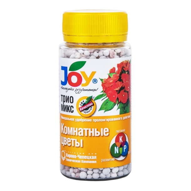 Удобрение ТРИО МИКС Комнатные растения JOY 100гр  *64