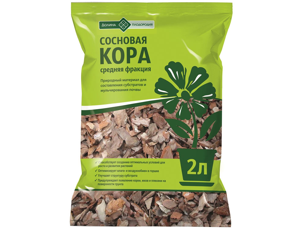 Кора сосновая 2л