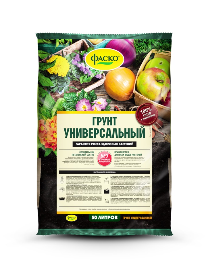 Грунт 50л ФАСКО универсальный 1*33 (ГРС)