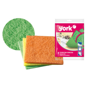 Губка абразивная Бетти (3шт) *88 (York) 
