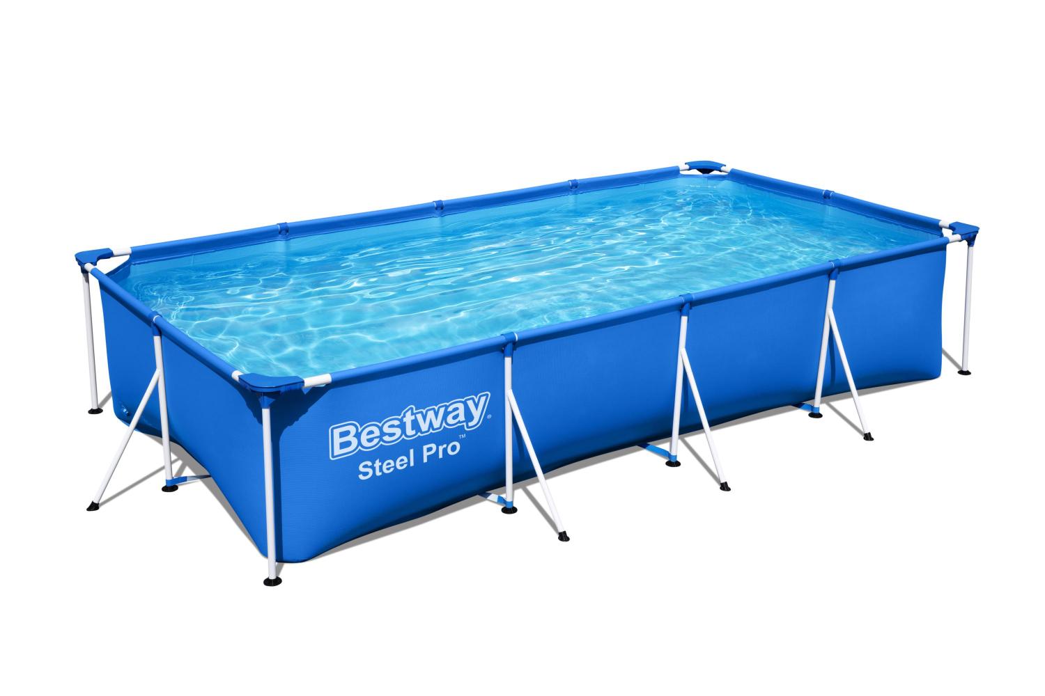 Бассейн каркасный (400х211х81см) 5700л Bestway 56405 * 