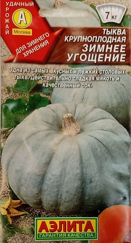 Тыква Зимнее угощение 1г * (Аэлита)