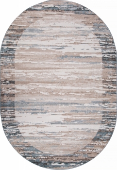 Ковер Naturel 2х4 овал  100 % п/п  beige-blue (Россия)