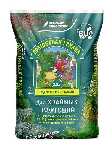 Грунт Волшебная грядка д/хвойных культур 25л*60