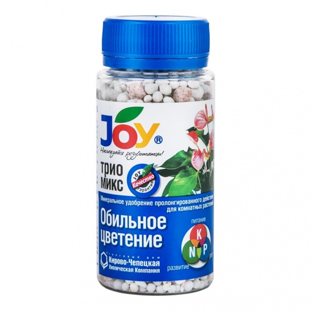 Удобрение Трио Микс Обильное Цветение Joy 100гр *64