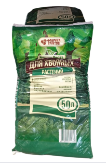 Почвогрунт для хвойных растений 50л Азбука роста*1 (Плодородие)