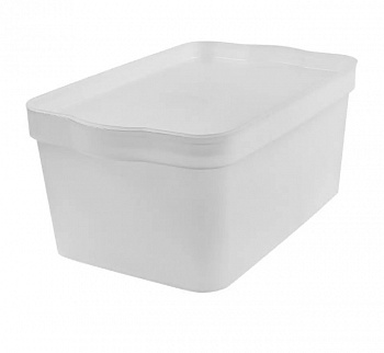 Ящик для хранения 7,5л Keeplex Trendy 32х21,1х14,1см матовый кристалл *10 (П-Ц) 