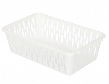Корзина для хранения Keeplex Light S (24,2х14,5х7,1 см) белое облако *36 (П-Ц)