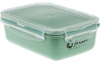 Ёмкость для продуктов 0,8л Фреш фисташка *15 (М-Пластика)