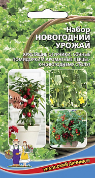 Набор Новогодний Урожай (томат, перец сл, огурец)  25шт/10